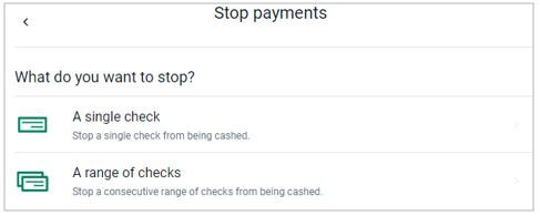 Stop Payment Image