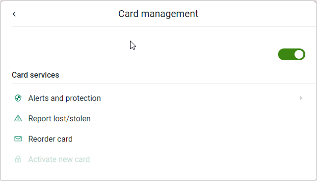 card management image