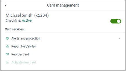 card management image