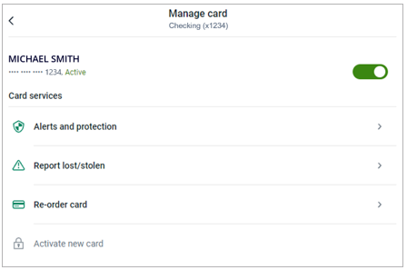 card management image