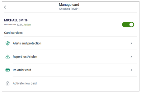 card management image