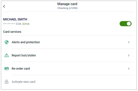 card management image