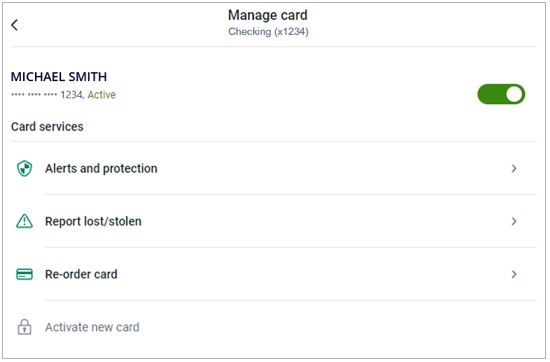 card management image