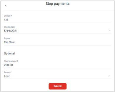 stop payment image